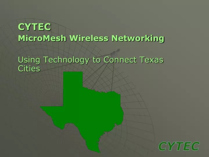 cytec micromesh wireless networking using technology to connect texas cities