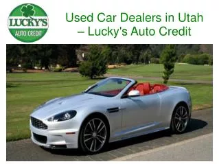 Used Car Dealers in Utah – Lucky's Auto Credit