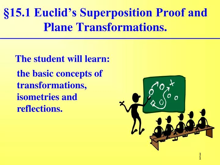 15 1 euclid s superposition proof and plane transformations