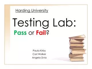 Testing Lab: