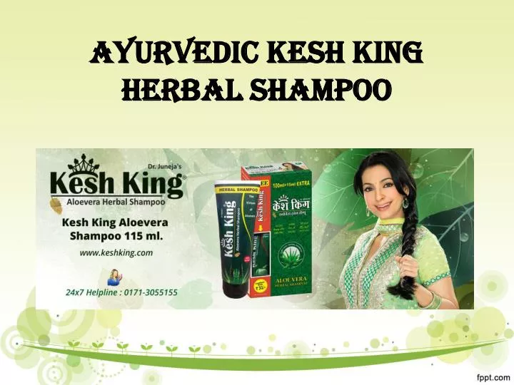 ayurvedic kesh king herbal shampoo