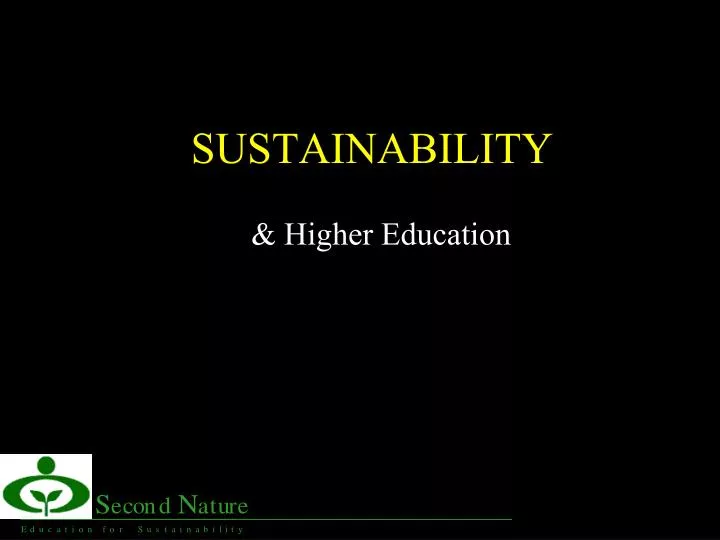 sustainability