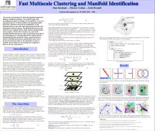 Fast Multiscale Clustering and Manifold Identification