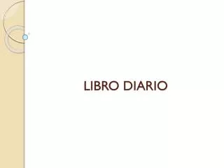 libro diario