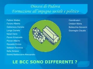 le bcc sono differenti