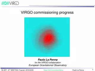 VIRGO commissioning progress
