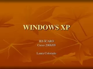 windows xp