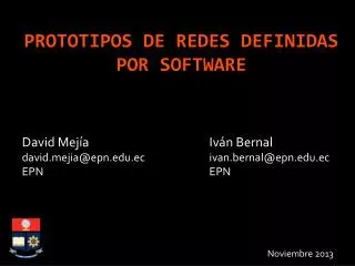 david mej a d avid mejia@epn edu ec epn