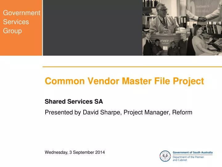 common vendor master file project