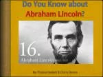 Discovering Abraham Lincoln: His Life, Legacy, and Lessons - slide 1