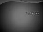 Pesticides - slide 1