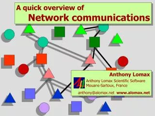 A quick overview of Network communications