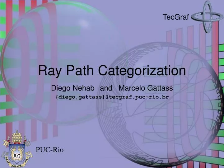 ray path categorization