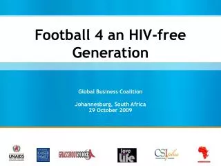 Football 4 an HIV-free Generation
