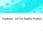 Feedback: 8.8 The Stability Problem - slide 1