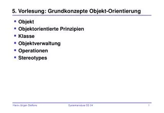5 vorlesung grundkonzepte objekt orientierung