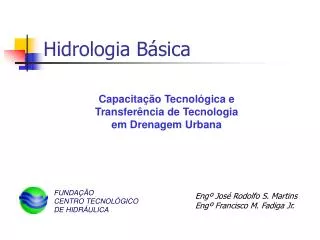 hidrologia b sica