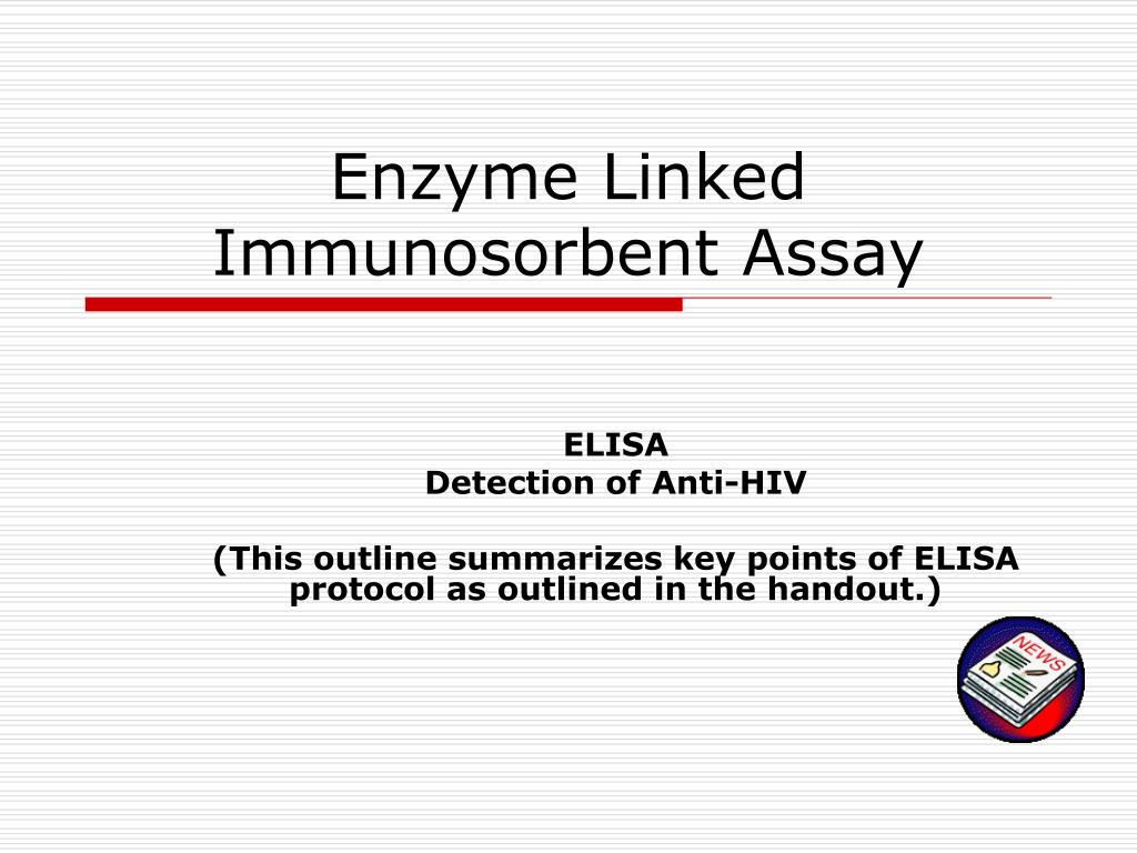 PPT - Enzyme Linked Immunosorbent Assay PowerPoint Presentation, free ...