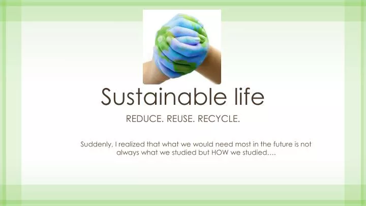 sustainable life