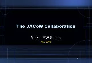 The JACoW Collaboration