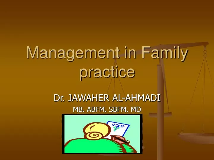 management in family practice