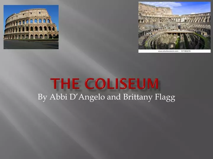 the coliseum