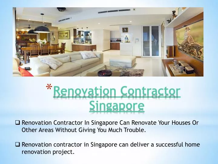 renovation contractor singapore