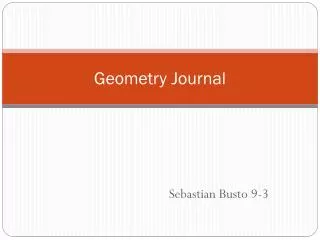 Geometry Journal