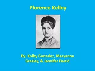 Florence Kelley