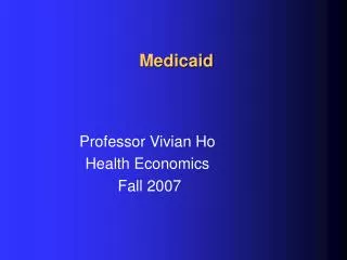 Medicaid