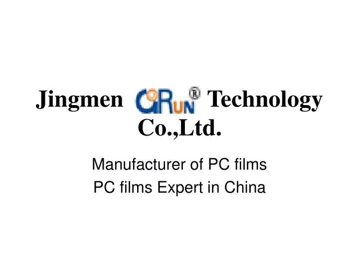 jingmen technology co ltd