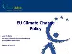 EU Climate Change Policy - slide 1