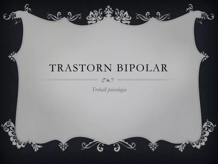 trastorn bipolar