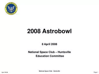 2008 Astrobowl