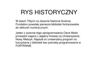 rys historyczny