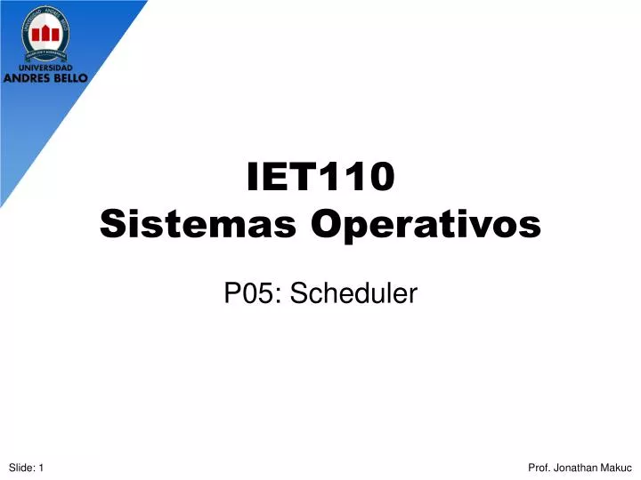iet110 sistemas operativos