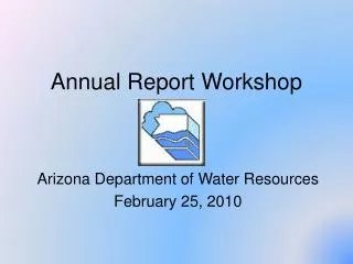 Annual Report Workshop