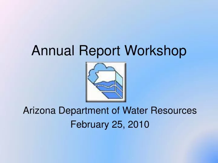 annual report workshop