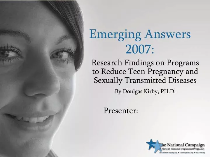 emerging answers 2007