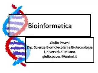 bioinformatica