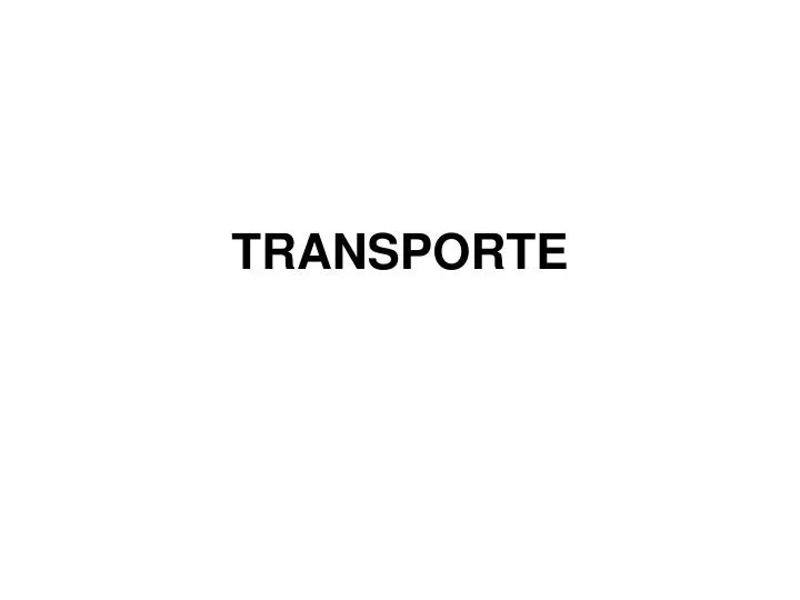 transporte