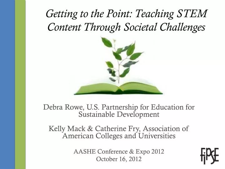 getting to the point teaching stem content through societal challenges
