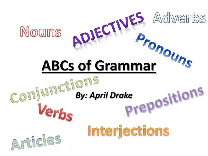 abcs of grammar