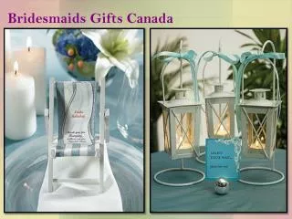 Bridesmaids Gifts Canada