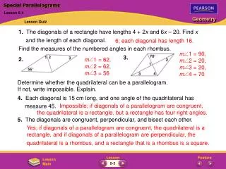 special parallelograms