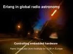 Real-Time Monitoring Website for VLBI Data Processing - slide 1