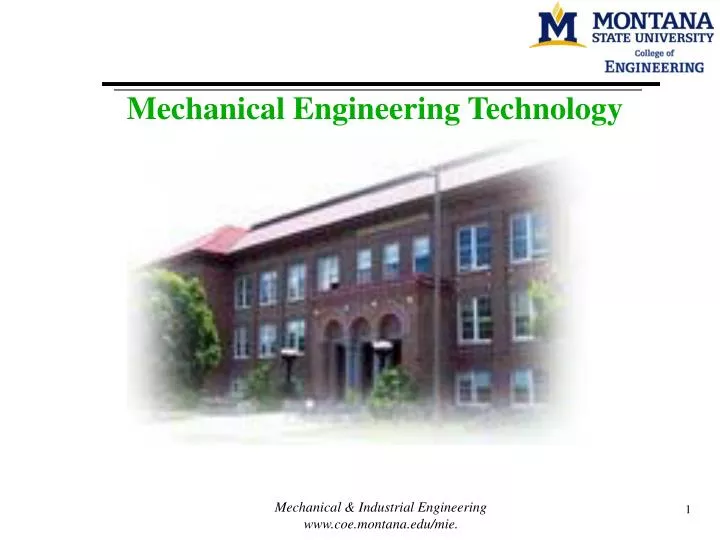 mechanical engineering technology