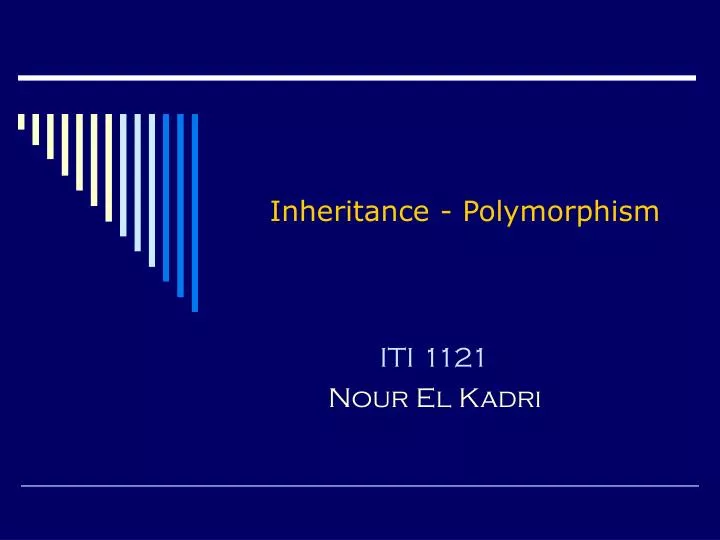 inheritance polymorphism