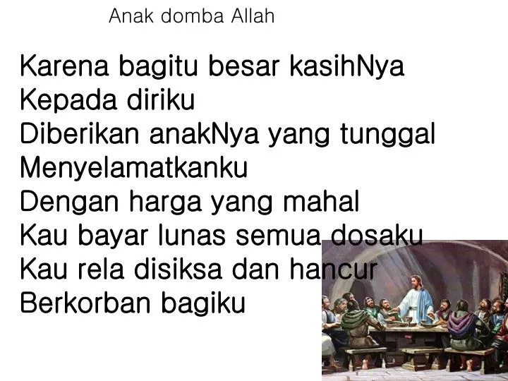 anak domba allah