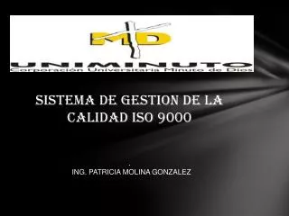 sistema de gestion de la calidad iso 9000